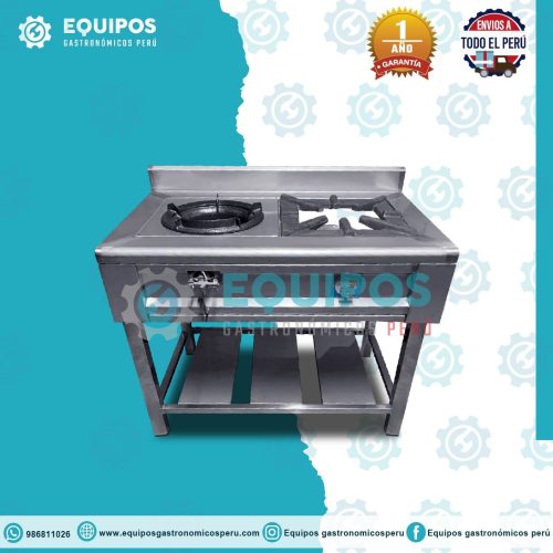 Cocina de 1 Hornilla + Wok
